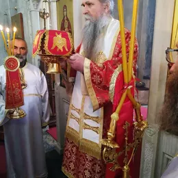 Велики четвртак у манастиру Ђурђеви Ступови