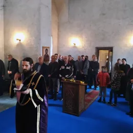 Литургија пређеосвећених дарова у манастиру Мајсторовина