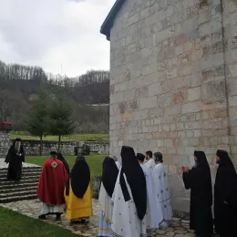 Литургијско сабрање у Пивском манастиру