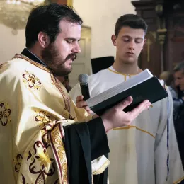 Света тајна јелеосвећења служена у Никшићу