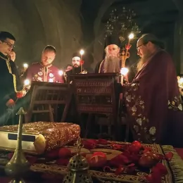 Изношење Плаштанице у манастиру Ђурђеви Ступови