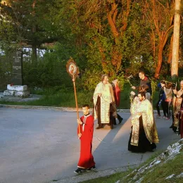 Врбица прослављена у Саборном храму у Никшићу