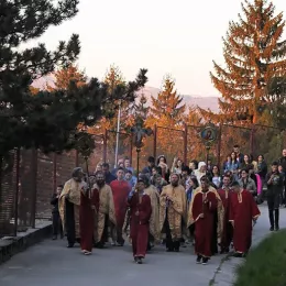 Врбица прослављена у Саборном храму у Никшићу