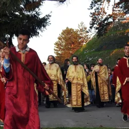 Врбица прослављена у Саборном храму у Никшићу