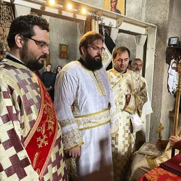 Рукоположење у манастиру Ђурђеви Ступови