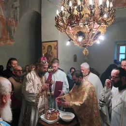 Епископ Методије на Лазареву суботу служио Литургију у манастиру Добриловина