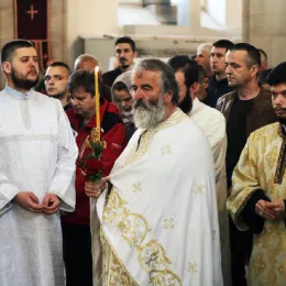 Васкрс свечано прослављен у никшићком Саборном храму