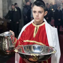 Епископ Методије на Велики четвртак служио Литургију у манастиру Ђурђеви Ступови