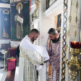 Епископ Методије на Васкрсни уторак служио Литургију у Голији