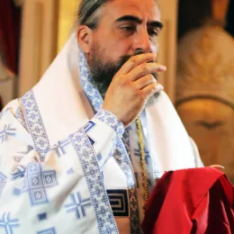 Епископ Методије на Благовијести у Пољима код Мојковца