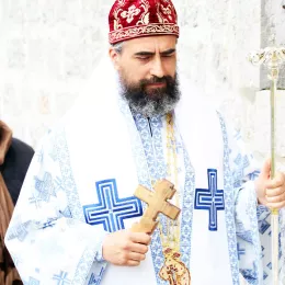 Епископ Методије на Благовијести у Пољима код Мојковца