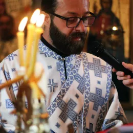 Епископ Методије на Благовијести у Пољима код Мојковца