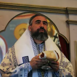 Епископ Методије на Благовијести у Пољима код Мојковца