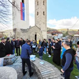 Такмичење у куцању васкршњим јајима у Бијелом Пољу