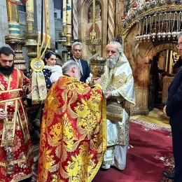 Светa Архијерејскa Литургијa у Јерусалиму