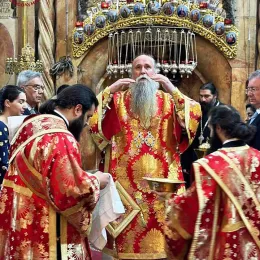 Светa Архијерејскa Литургијa у Јерусалиму