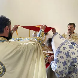 Епископ Методије богослужио у цркви Свете Петке у Мурини