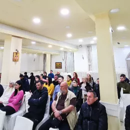 Архимандрит Павле (Радусиновић) одржао предавање у Никшићу