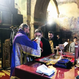 Литургија пређеосвећених дарова у Бијелом Пољу