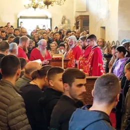 Света тајна јелеосвећење у Ђурђевим Ступовима