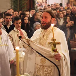 Васкршње јутрење и света Литургија у никшићком Саборном храму