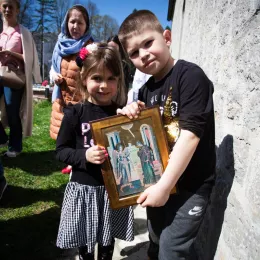 Епископ Методије на Благовијести богослужио у Пољима код Мојковца