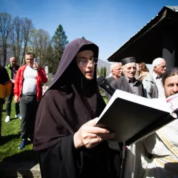 Епископ Методије на Благовијести богослужио у Пољима код Мојковца