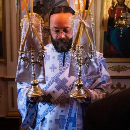 Епископ Методије на Благовијести богослужио у Пољима код Мојковца