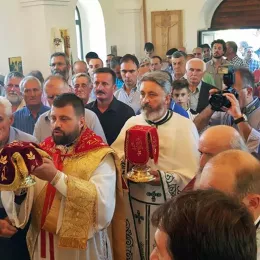 Освећење храма Светог Великомученика Георгија на Валу