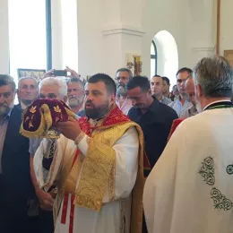 Освећење храма Светог Великомученика Георгија на Валу