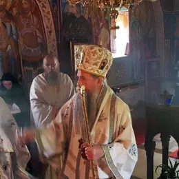 Света архијерејска литургија у манастиру Бијела