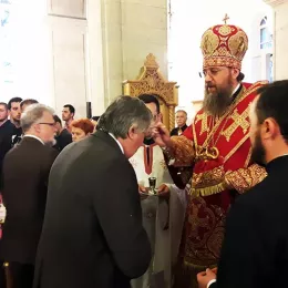 Свечано бденије у никшићком Саборном храму