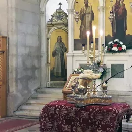 Свечано бденије у никшићком Саборном храму