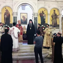 Свечано бденије у никшићком Саборном храму