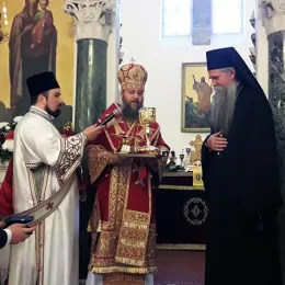 Свечано бденије у никшићком Саборном храму