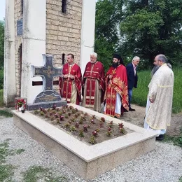 Четрдесетодневни помен игуманији Евангелији (Поповић)