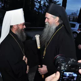 Доксологија митр. Антонију у Саборном храму у Никшићу