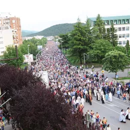 Свечана Литија прошла кроз Никшић