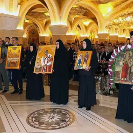У храму Светог Саве у Београду литургијски прослављени новопроглашени косовско-метохијски мученици