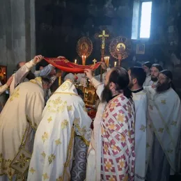 Прослављен празник Светог Георгија, храмовна слава манастира Ђурђеви Ступови