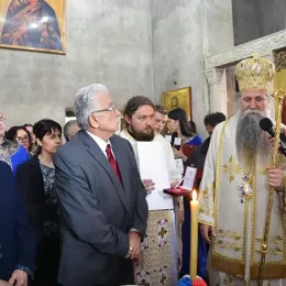 Прослављен празник Светог Георгија, храмовна слава манастира Ђурђеви Ступови