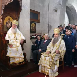 Прослављен празник Светог Георгија, храмовна слава манастира Ђурђеви Ступови