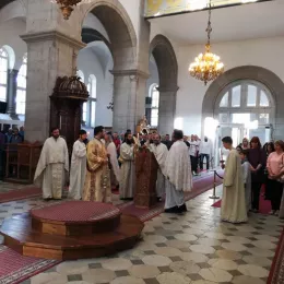 Литургија у Никшићу