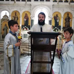 Литургија у Никшићу