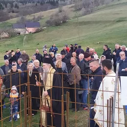 Освећење темеља цркве Светог Николаја у селу Главаце код Берана
