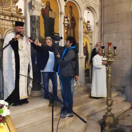 Молебан за Владику Јоаникија и свештенство