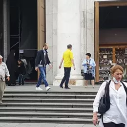 Молебан подршке свештеницима ухапшеним у Црној Гори у Храму Светог Саве