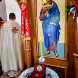 Освећење Храма преноса моштију Светог Николаја у Шљемену у Бањанима