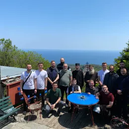 Апсoловентска екскурзија студената Богословског факултета “Свети Василије Острошки” из Фоче на Свету Гору Атонску