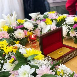 Архијерејска Литургија и дочек моштију светог Владике Николаја Велимировића у Његњеву